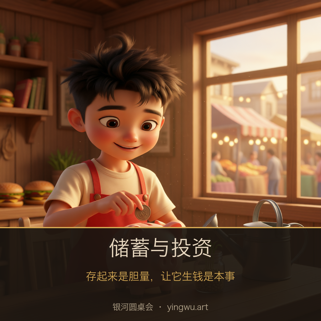 saving主题示意图