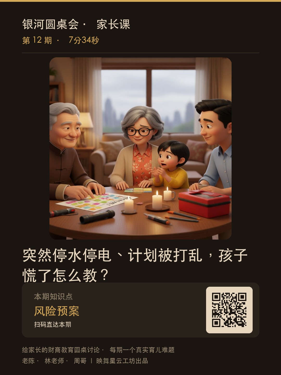家长课第12期海报